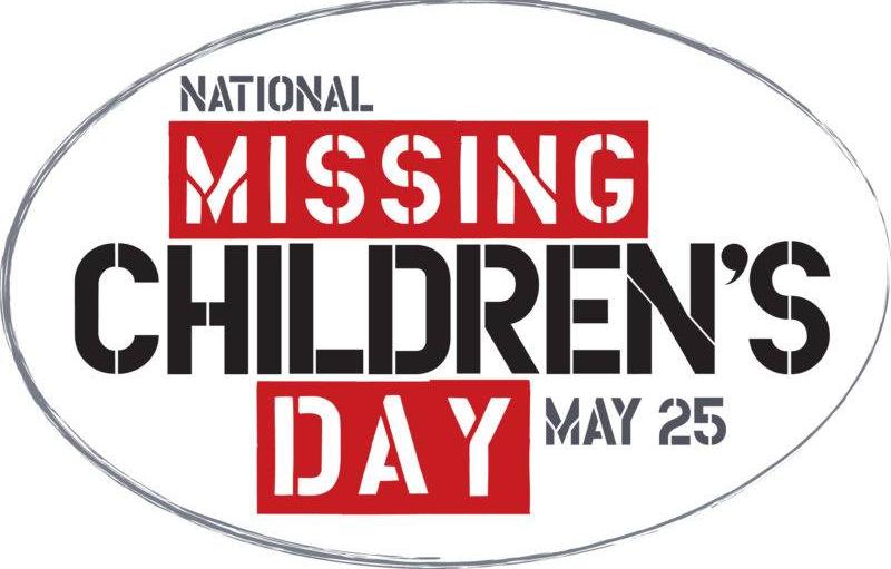 National Missing Children's Day May 25